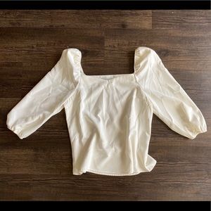 Vici White Blouse